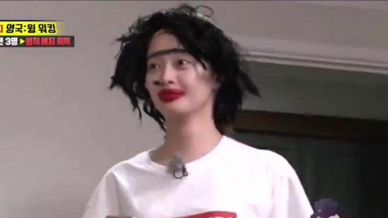 runningman,前方高能,不能在吃饭时间观看的片段